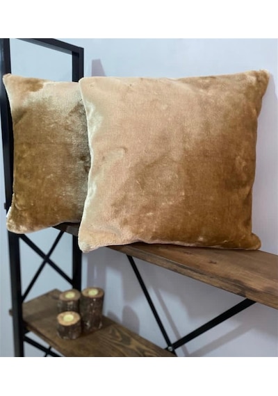 Peluş Dekoratif 2'Li Kırlent Kılıfı Seti (473325845)