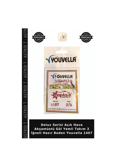 Delux Serisi Açık Hava Akşamüstü Göl Yemli Takım 3 İğneli Hazır Beden Youvella 1407 2-0