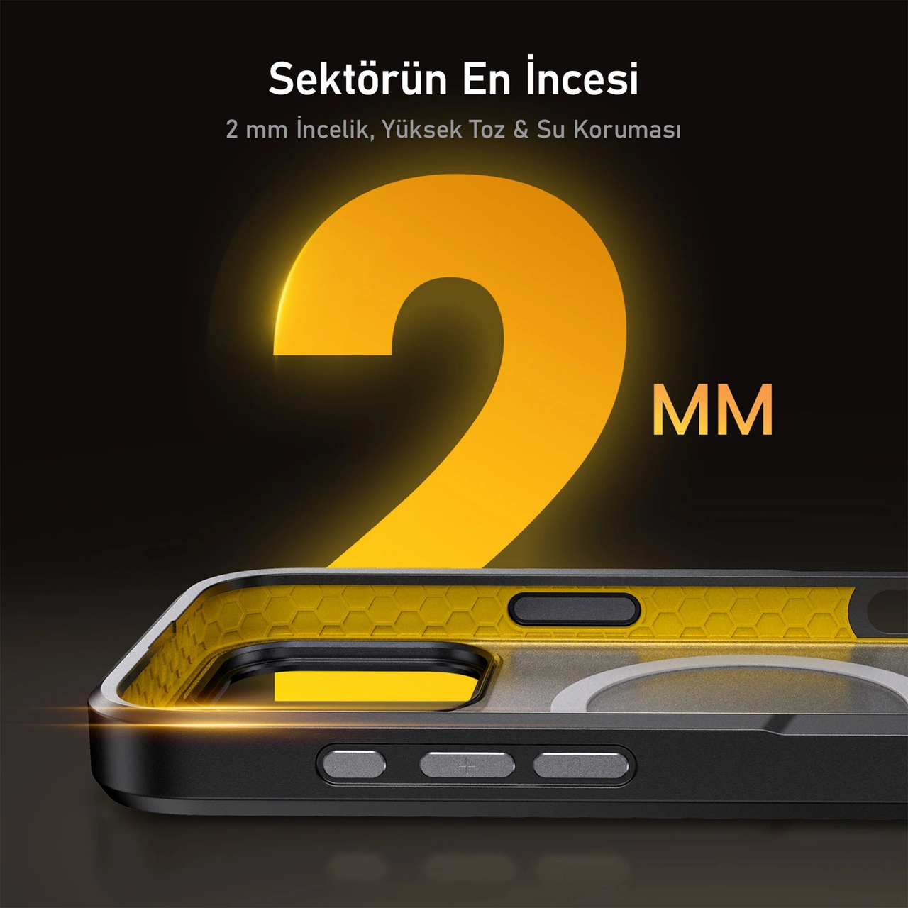 Aohi The Future Apple Uyumlu iPhone 16 Pro Kılıfı Desert Titanium, Tam Kaplayan Kırılmaz Temperli Camlı Koruma Bej