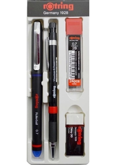 Visumax 0.7 Roller 4 Lü Set Mavi