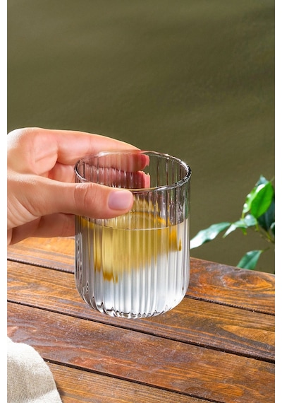Karaca  Zenith Su Bardağı 250 Ml Gri