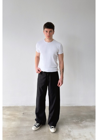 Flaw Balon Model Pantolon-29117 Siyah
