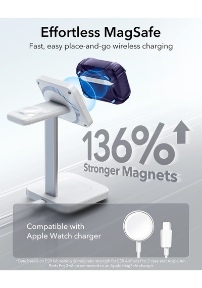 Apple AirPods Uyumlu Pro 3 2025 Cyber Flicklock Manyetik Kılıf Mor