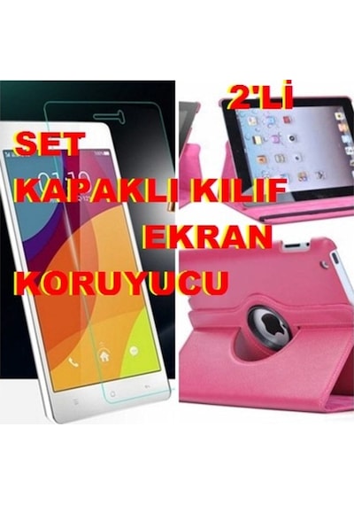 Samsung Uyumlu Galaxy Tab A Sm-P580 Kılıf 10.1 Inç + Ekran Koruyucu Cam