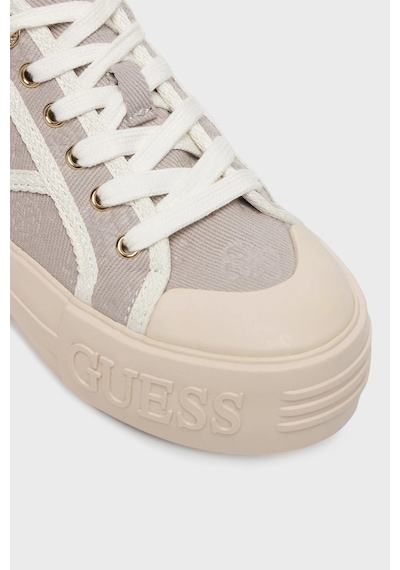 Guess Issah Kadın Sneaker Ayakkabı Flpıssfal12 Gri