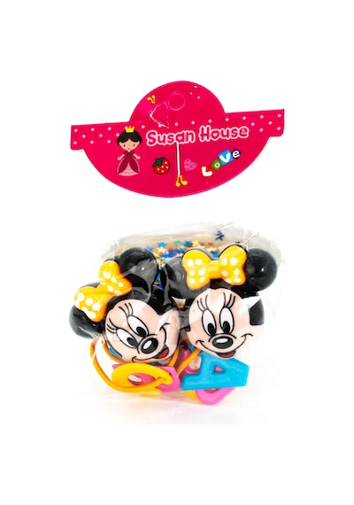 Biem Mickey Mouse Lastik Toka Turuncu Gold/gümüş
