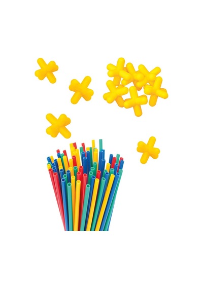 03462 Dede Süper Bambu Çubuklar - 300 Parça - 3 Yaş