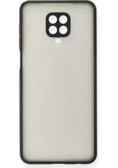 Gldısptm Newface Xiaomi Redmi Note 9 Pro Kılıf Montreal Silikon Kapak - Siyah Sıyah