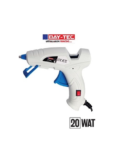 Bay-tec Mum Silikon Tabancası İnce 20 Watt