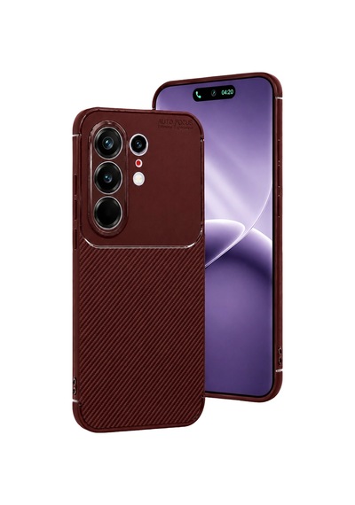 Newface - 167 - Tecno Camon 50 Pro 5g Auto Focus Karbon Kapak - Csmo-tex - - Bordo