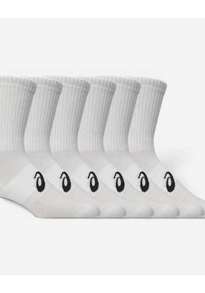 Asics 6 Pack Crew Sock Beyaz Koşu Çorabı 3033c302-100
