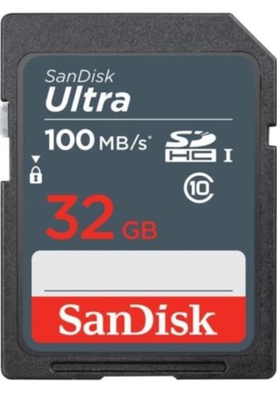 Sandisk Ultra 32 GB 100mb/s SDHC Hafıza Kartı