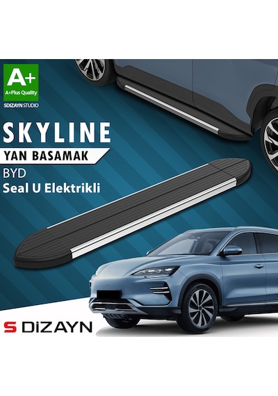 S-dizayn Byd Seal U Elektrikli Skyline Krom Yan Basamak 193 Cm 2022 Üzeri A+ Kalite
