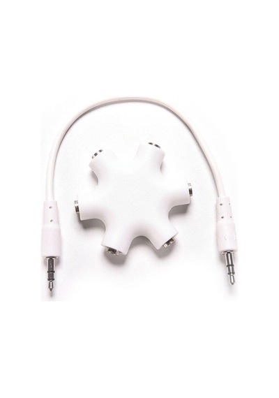 Stereo Çevirici - 3.5 Mm - 1 Giriş - 5 Çıkış - Yıldız Splitter -