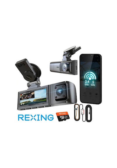 Rexıng R316 4k Gps Wı-fı Arac Kamerası + 64gb Sd