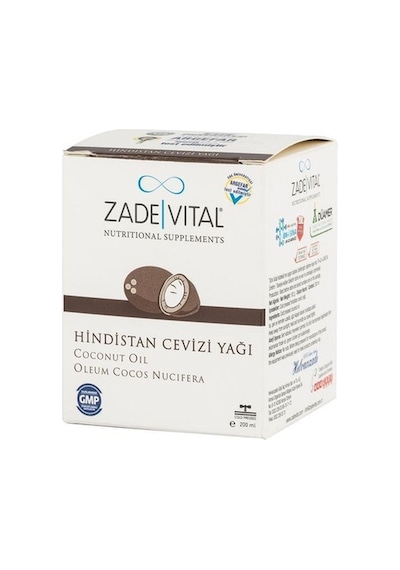 Zade Vital Hindistan Cevizi Yağı 40   ML
