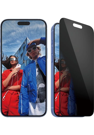 Panzerglass Apple Uyumlu iPhone 16 Plus 15 Plus Ultra-wide Fit Çerçeve Aparatlı Gizli/hayalet Ekran Koruyucu