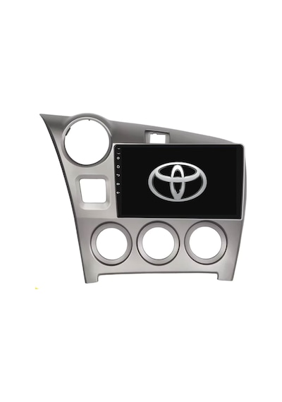 Toyota Matrix Araç Multimedya Android Ekran Carplay Double Teyp 4+64 9" 09-14 Silver Cadence