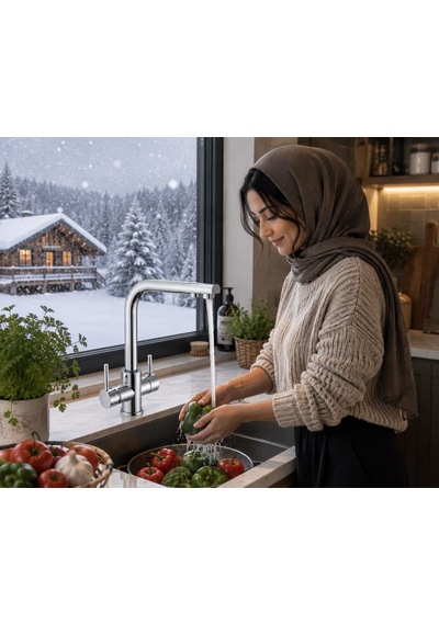 Keti Arıtma Çıkışlı Evye Bataryası Acar 14.01.304 Çok Renkli