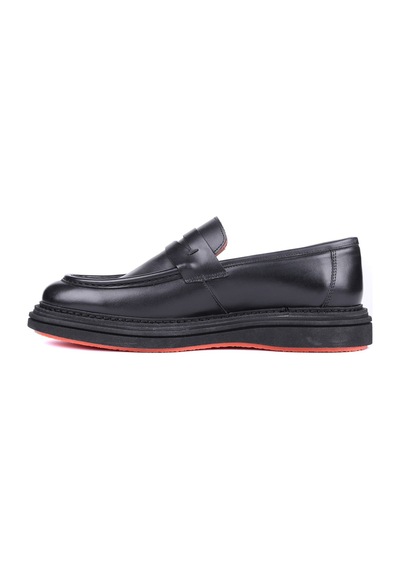 Shoetyle - Siyah Hakiki Deri Bağcıksız Erkek Günlük Ayakkabı 250-2575-1535 Deri Siyah Shoetyle - Siyah Hakiki Deri Bağcıksız Erkek Günlük Ayakkabı 250-2575-1535 Deri Siyah