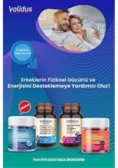 Validus Men's 50+ 60 Gummies