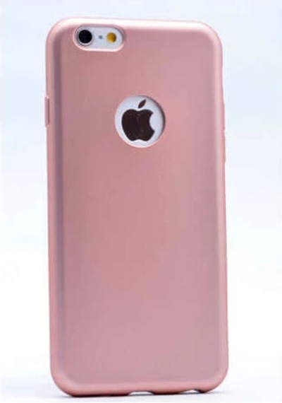 Apple Uyumlu iPhone 4s Kılıf Zore Premier Silikon Kapak Rose Gold