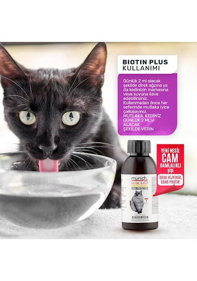 Munich Vet Kedi Tüy Damlası Biotine Plus 50 ML