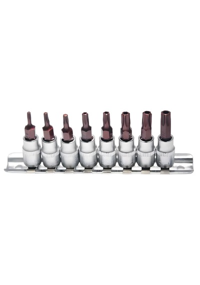 Arm 1/4 Delikli Lokmalı Torx Bits Uç Seti 8 Parça