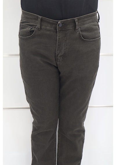 Denim Cartel Dmctekstil Erkek Çizgili Yüksek Bel Rahat Kesim Boru Paça Jean Pantolon Kahverengi Denim Cartel Dmctekstil Erkek Çizgili Yüksek Bel Rahat Kesim Boru Paça Jean Pantolon Kahverengi