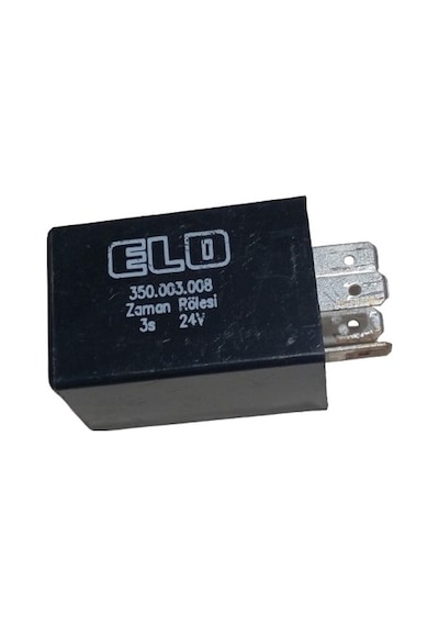 Elo 24v 3 Saniye Silecek Zaman Rölesi 4 Uçlu 350.003.008