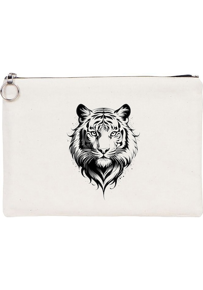 Tattoo Tablet/portföy Çanta - Astarlı 30x21 Cm Beyaz - No.09 Beyaz