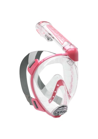 Cressi Duke S-m Beden Tam Yüz Maske Şeffaf-pembe Tek Renk