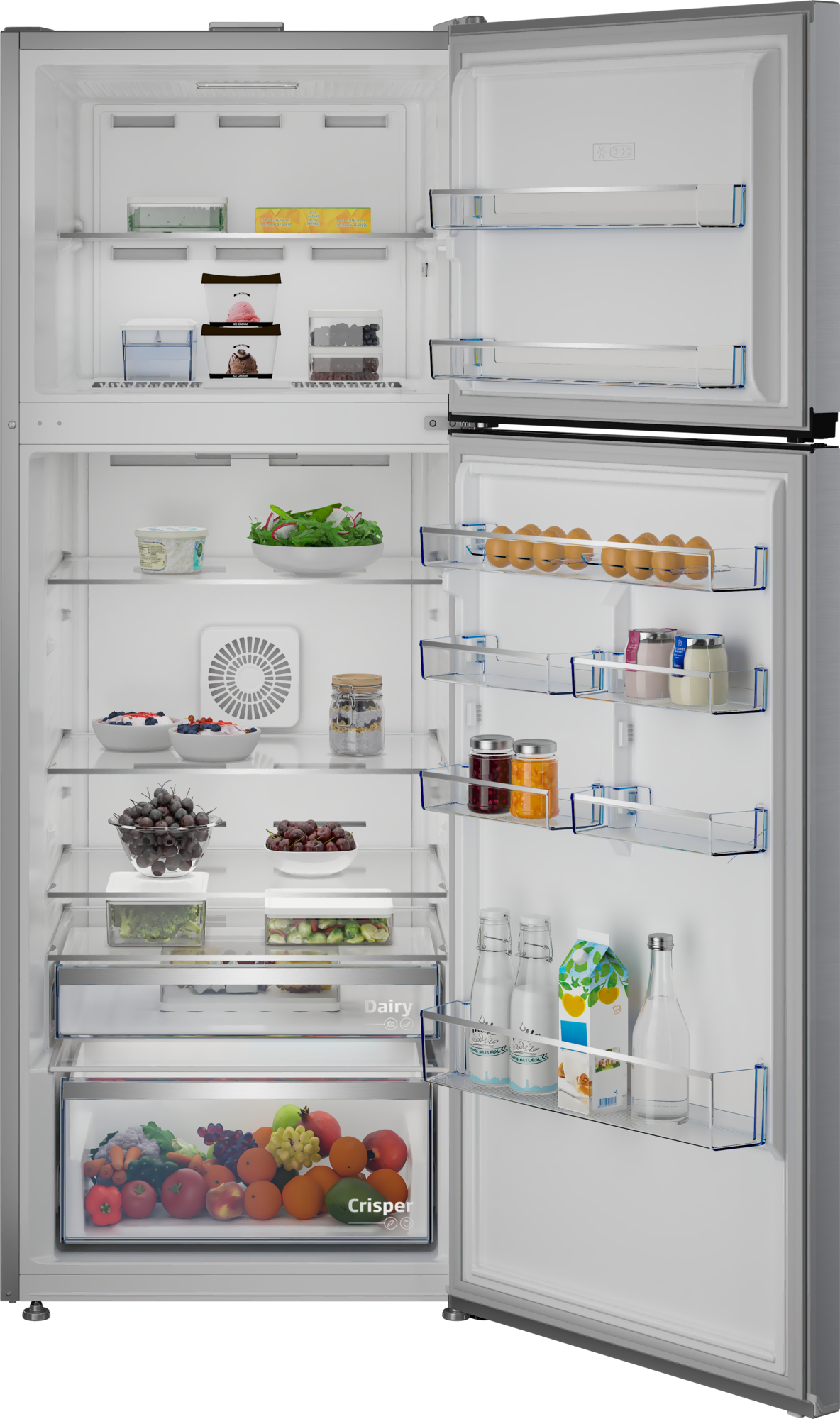 Beko 970508 EI AI Large Serisi 508 LT Yapay Zeka Teknolojili No-Frost Buzdolabı