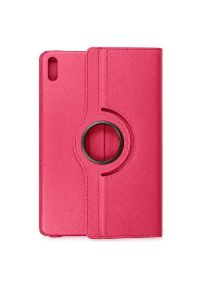 Huawei Matepad Se 11 Kılıf 360 Tablet Deri Kılıf - Pembe Klasik