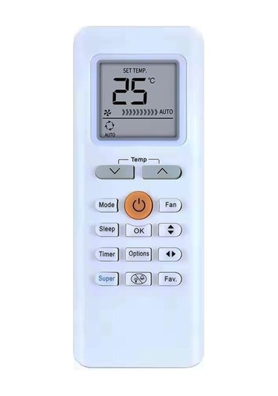 Weko Karın Bölgesia Blanc 12000 Btu Klima Kumandası