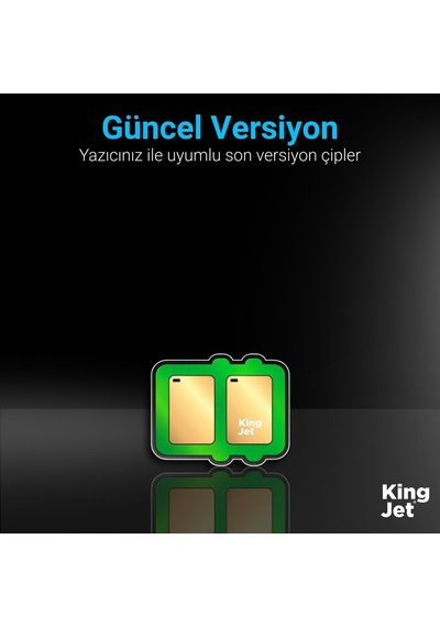 Kingjet Canon Pixma Mg5753 Uyumlu Yüksek Kapasiteli 5 Renk Takım Uyumlu  Kartuş Çipli