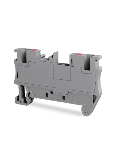 Tbloc Pft2.5-gr ,gri 2.5mm Baskılı Ray Klemens