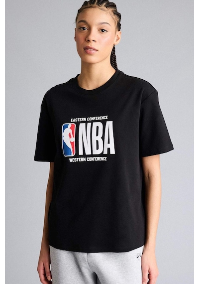 Defacto Nba Wordmark Relax Fıt Kısa Kollu Tişört G0717ax26spbk81 Siyah-bk81