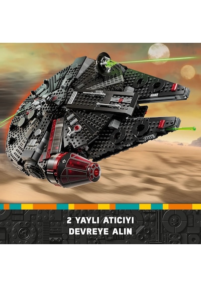 LEGO® Star Wars™ Karanlık Falcon 75389 – 10 Yaş ve Üzeri Star Wars Sevenler için İnşa Edilebilen Oyuncak Araç Yapım Seti (1579 Parça) LEGO® Star Wars™ Karanlık Falcon 75389 – 10 Yaş ve Üzeri Star Wars Sevenler için İnşa Edilebilen Oyuncak Araç Yapım Seti (1579 Parça)