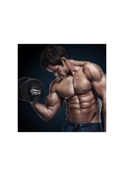 Multiflexpro 36cm İkili Kısa Krom Halter Barı Dambıl Sapı