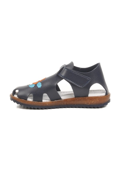 Lacivert Cırtlı Erkek Çocuk Sandalet 17373 P Lacivert