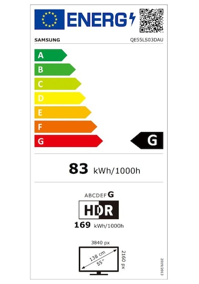 Samsung The Frame 55LS03D 55" 4K Ultra HD QLED TV