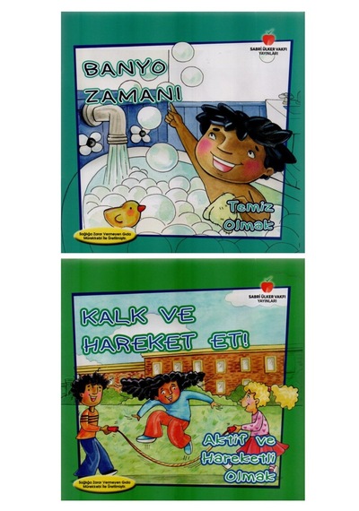 Banyo Zamanı-kalk Ve Hareket Et- 2 Kitap Set
