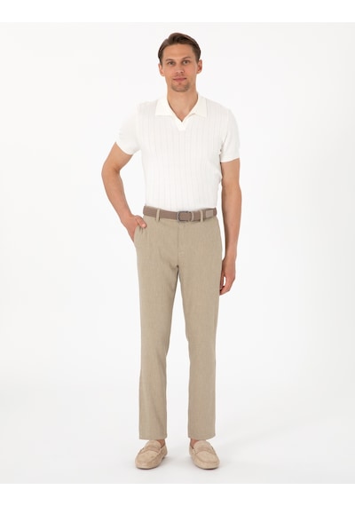 Pierre Cardin Erkek Haki Pantolon Kanvas-chino 50301754-vr027 Haki