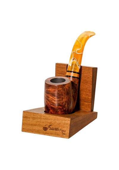 Şahin Outdoor 6 Yıldız 9mm. Filtreli Akrilik Saplı Pipo 260005