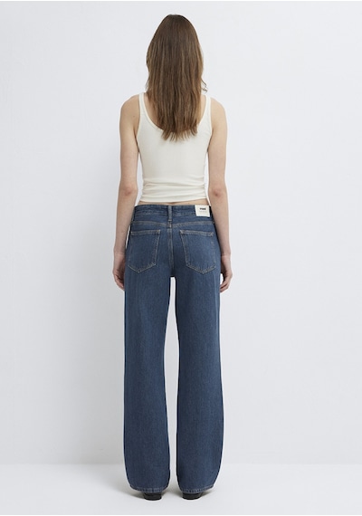 Mavi - Lovely Classic Denim Puslu Koyu Mavi Jean Pantolon 1012645-a3167