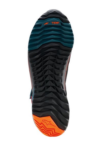 Alpinestars Cr-x Drystar Korumalı Motosiklet Botu Siyah Mavi Oranj