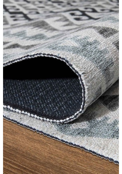 Valencıa-1510 Kaymaz Taban Dekoratif Modern Yıkanabilir Kolay Temizlenen Salon Balkon Mutfak Halısı Kilim Yolluk