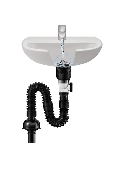 Mutfak Ve Banyo İçin Koku Ve Tıkanma Önleyici Lavabo Gider Borusu