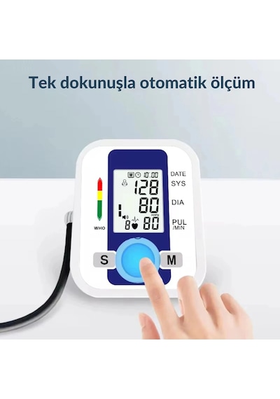 Shopytech Akıllı Üst Koldan Ölçer Tansiyon Aleti